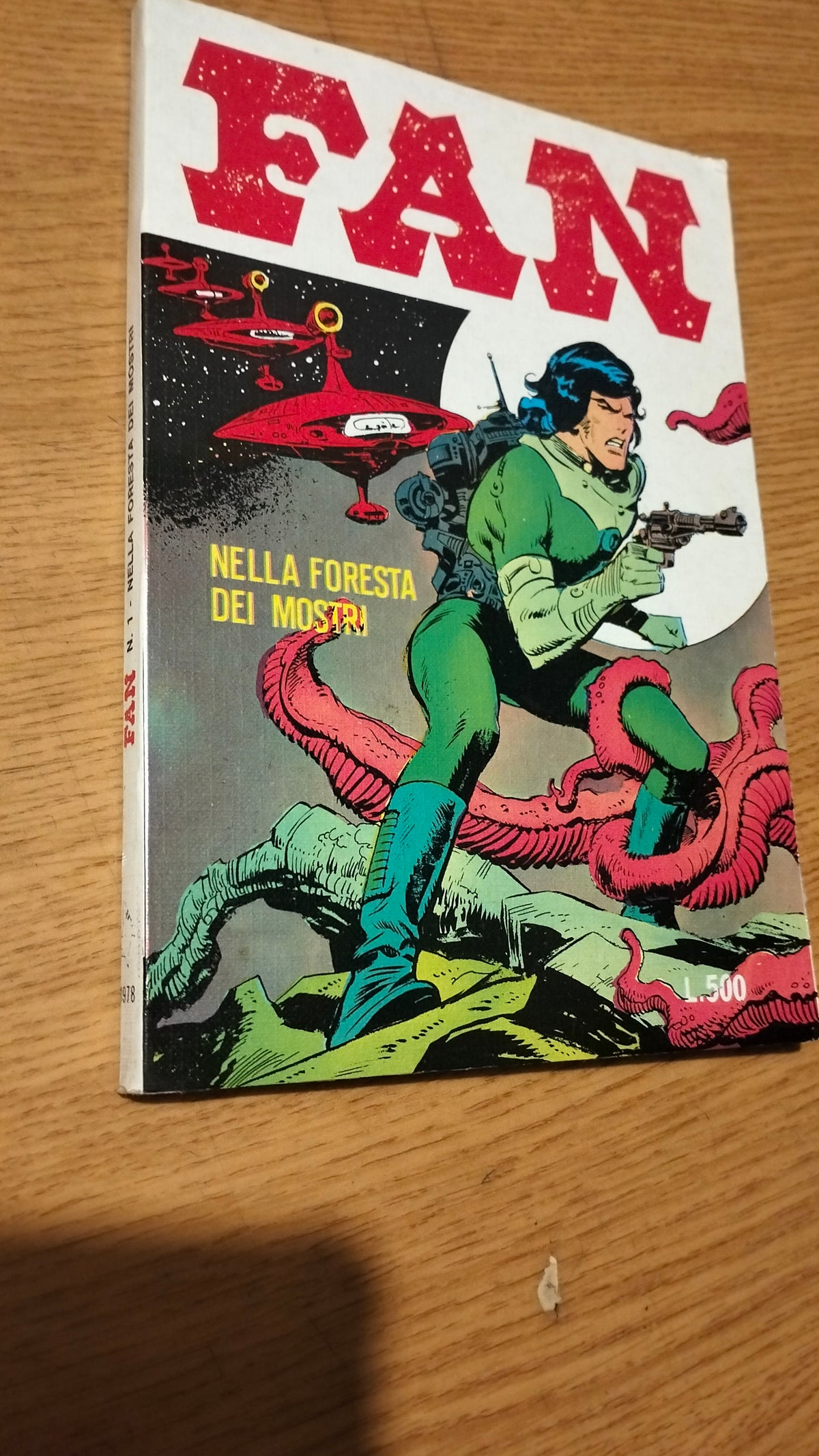 FAN # 1 -NELLA FORESTA DEI MOSTRI - RUBINO VENTURA- 1978 - OTTIMO