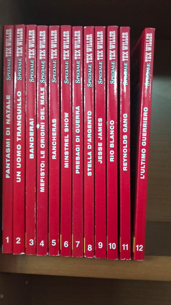 TEX WILLER SPECIAL lotto completo 1 / 12 BONELLI 2019 - EDICOLA