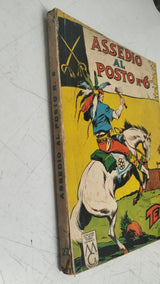 Tex Willer 27 - ASSEDIO AL POSTO N° 6 - AUT MIN 5926 - OTTOBRE / NOVEMBRE 1962 - BUONO