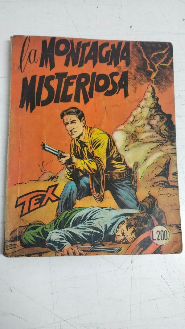 Tex Willer 15 - LA MONTAGNA MISTERIOSA - AUT MIN  478 SD - SPILLATO - CENSURATO