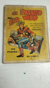 Tex Willer 1 - LA MANO ROSSA - AUT MIN 478 -SPILLATO -  NON CENSURATO - BUONO