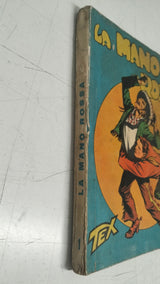 Tex Willer 1 - LA MANO ROSSA - AUT MIN 478 -SPILLATO -  NON CENSURATO - BUONO