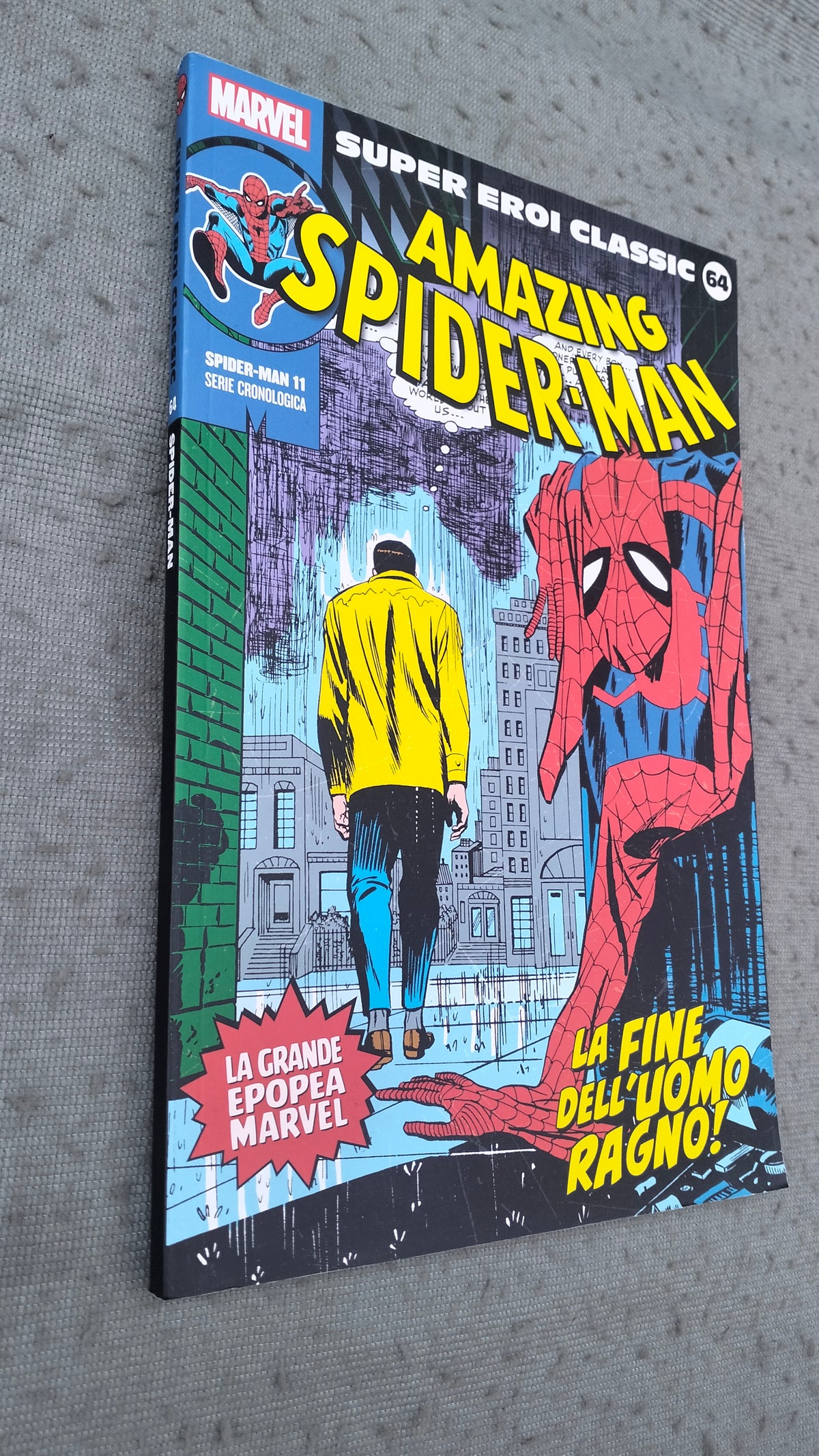 SEC SUPER EROI CLASSIC # 64 - CRONOLOGICA 11 - GAZZETTA / PANINI