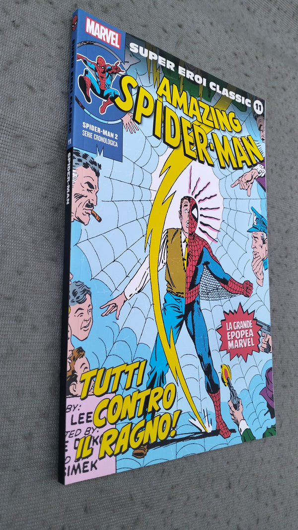 SEC SUPER EROI CLASSIC # 11 - CRONOLOGICA 2 - GAZZETTA / PANINI