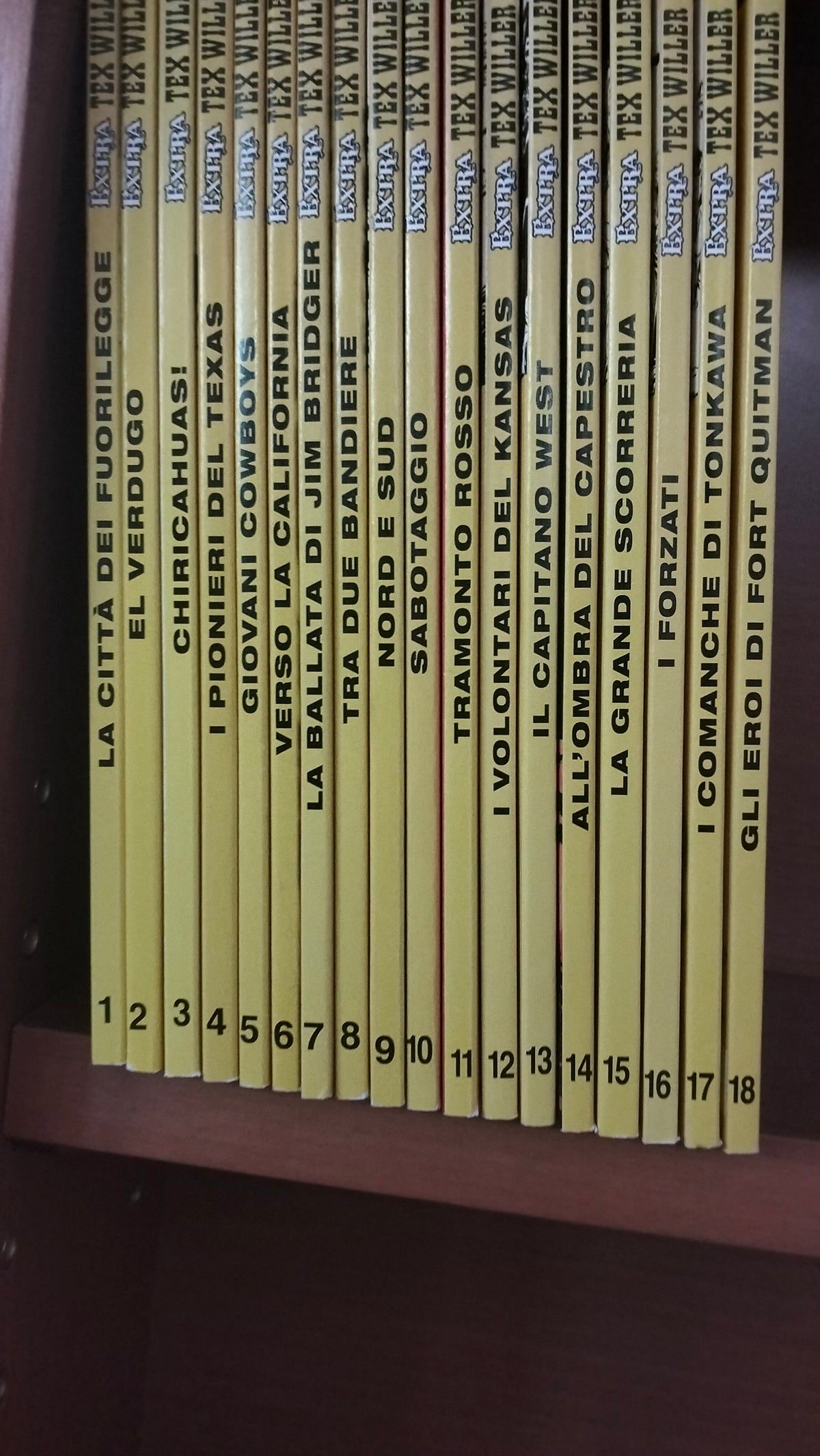 TEX WILLER EXTRA lotto completo 1 / 18 BONELLI 2021 - EDICOLA
