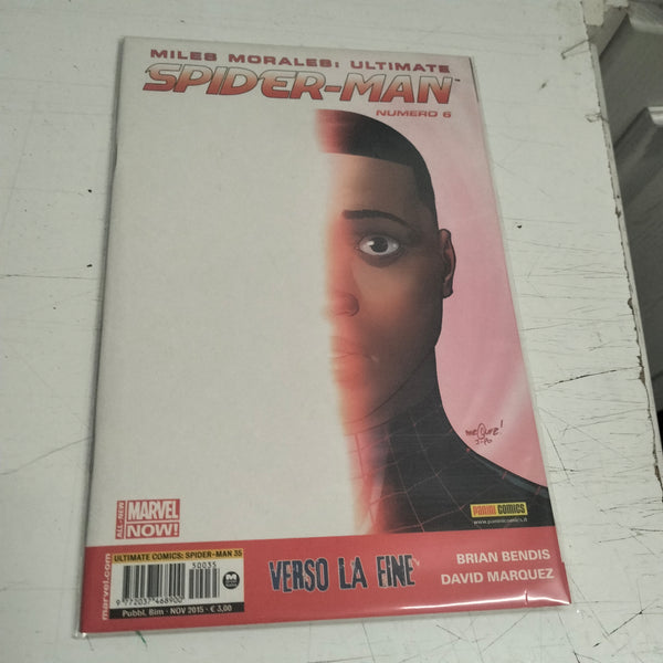MILES MORALES - ULTIMATE COMICS  SPIDER - MAN 35 ( 6 ) PANINI COMICS-2015