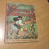 MICKEY MOUSE TOPOLINO NEL CIRCO-ILLUSTRAZIONE A SORPRESA-POP UP -1935 -ORIGINALE- MONDADORI