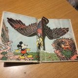 MICKEY MOUSE TOPOLINO NEL CIRCO-ILLUSTRAZIONE A SORPRESA-POP UP -1935 -ORIGINALE- MONDADORI