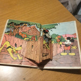MICKEY MOUSE TOPOLINO NEL CIRCO-ILLUSTRAZIONE A SORPRESA-POP UP -1935 -ORIGINALE- MONDADORI